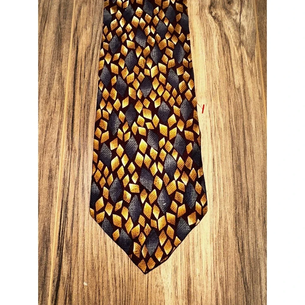 Robert Talbott Men's Neck Tie Studio Britches‎ Silk Hand Made